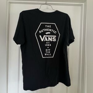 Vintage Vans Coffin Shirt Black